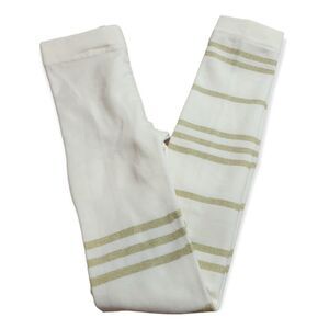 Cream & gold leggings 7-10